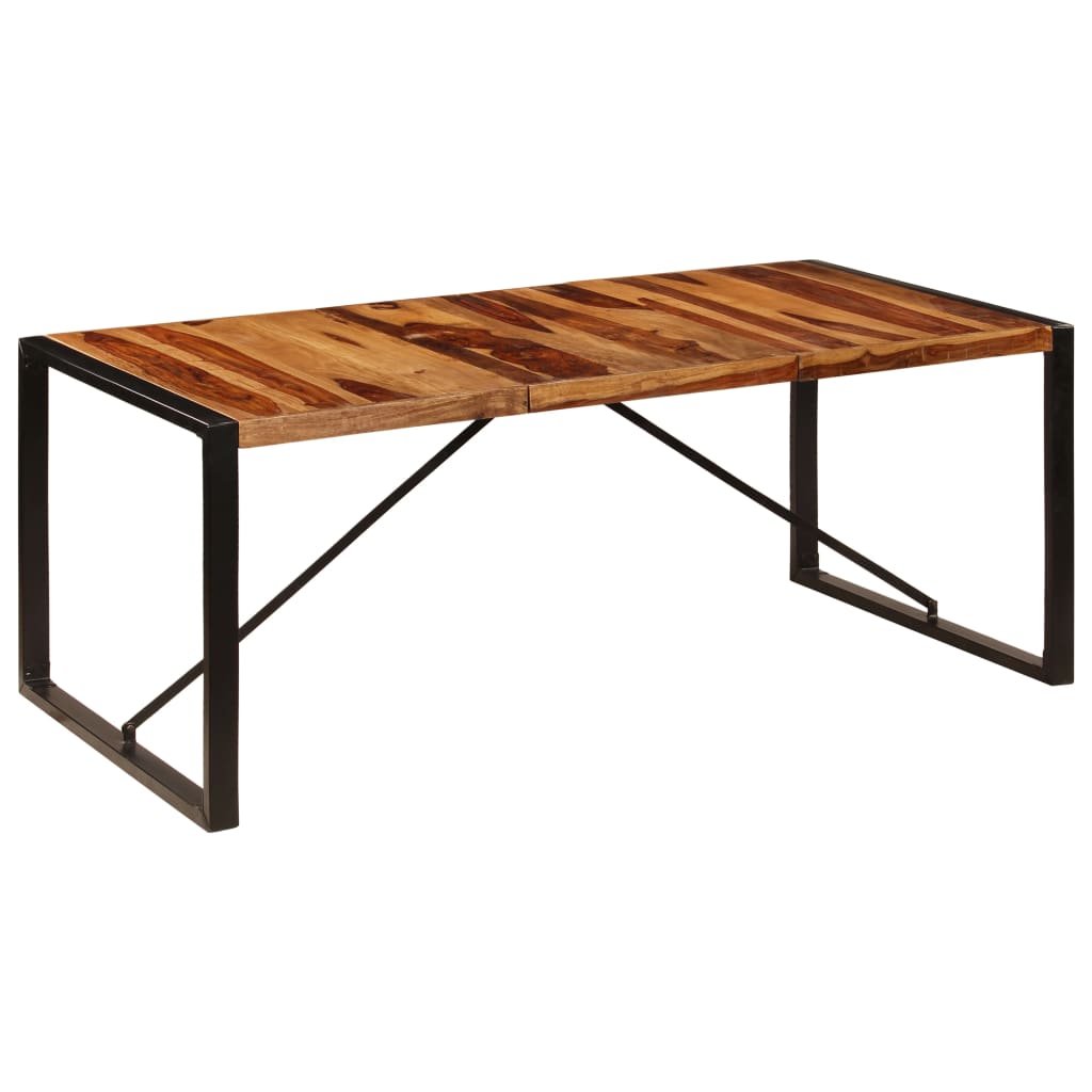 Tavolo da Pranzo 200x100x75 cm in Legno Massello di Acacia | homemem39