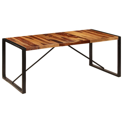 Tavolo da Pranzo 200x100x75 cm in Legno Massello di Acacia | homemem39