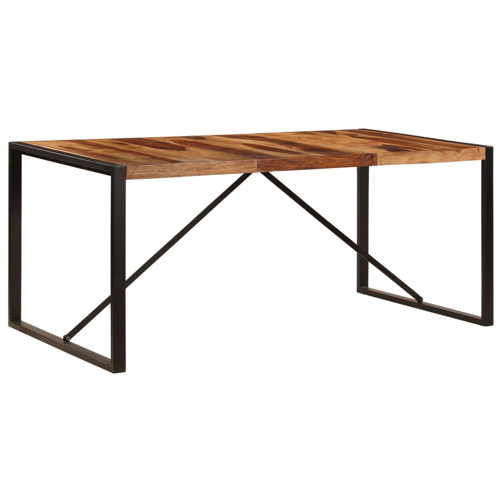 Tavolo da Pranzo 180x90x75cm in Legno Massello di Acacia | homemem39