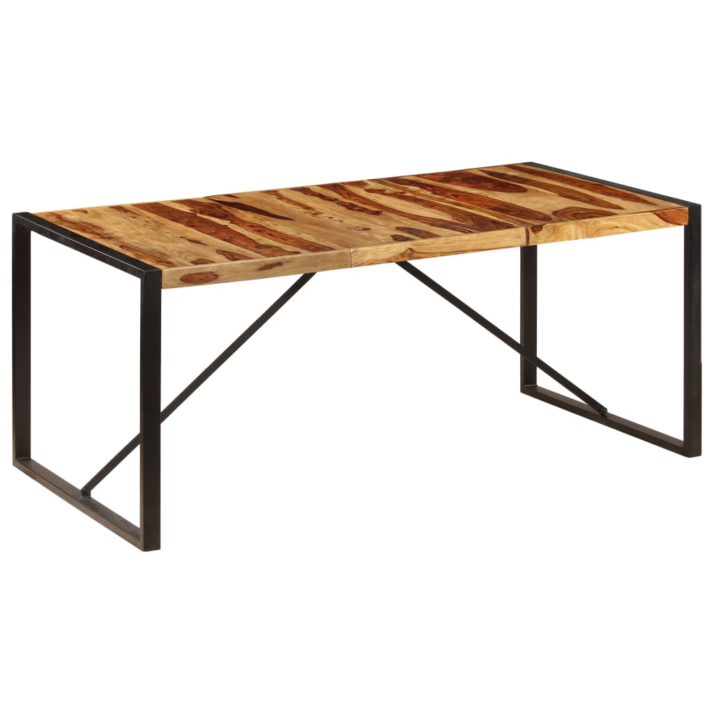 Tavolo da Pranzo 180x90x75cm in Legno Massello di Acacia | homemem39