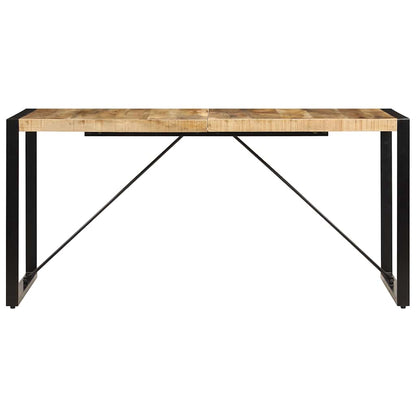Tavolo da Pranzo 160x80x75 cm in Legno Massello di Mango