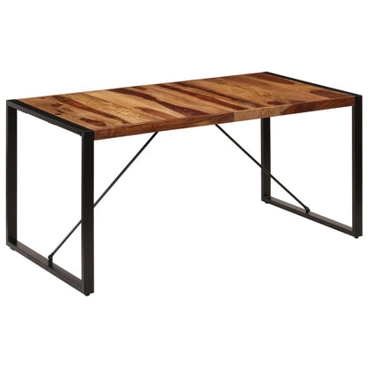 Tavolo da Pranzo 160x80x75 cm in Legno Massello di Acacia | homemem39