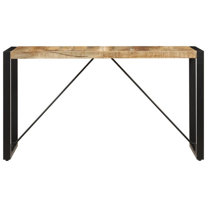 Tavolo da Pranzo 140x70x75 cm in Legno Massello di Mango | homemem39