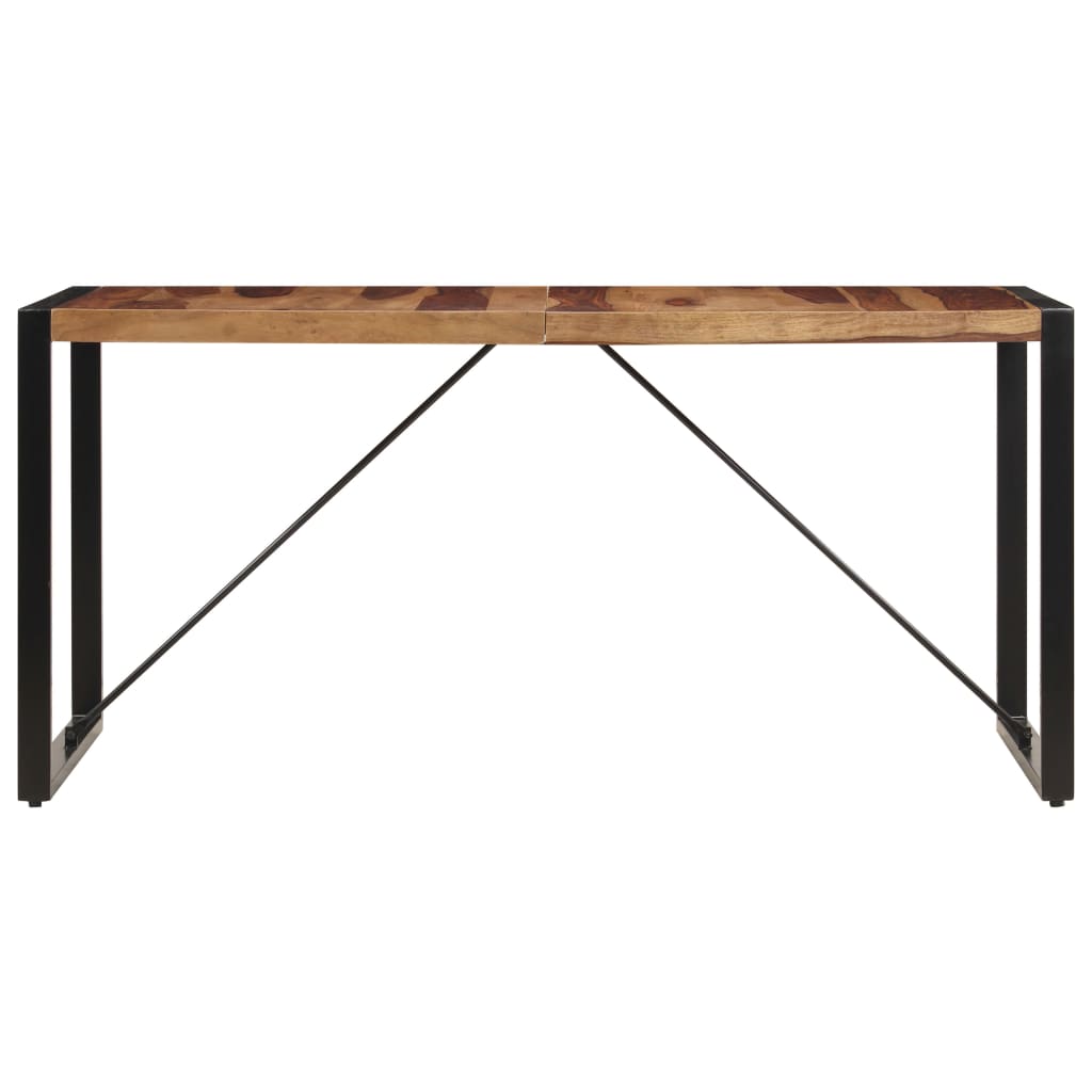 Tavolo da Pranzo 140x70x75 cm in Legno Massello di Acacia | homemem39