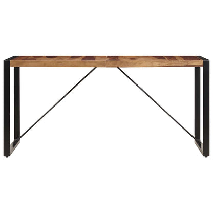 Tavolo da Pranzo 140x70x75 cm in Legno Massello di Acacia
