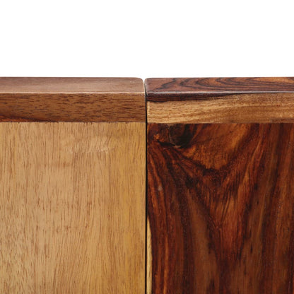 Tavolo da Pranzo 140x70x75 cm in Legno Massello di Acacia