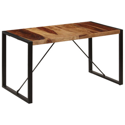 Tavolo da Pranzo 140x70x75 cm in Legno Massello di Acacia | homemem39