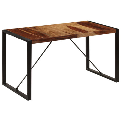 Tavolo da Pranzo 140x70x75 cm in Legno Massello di Acacia | homemem39