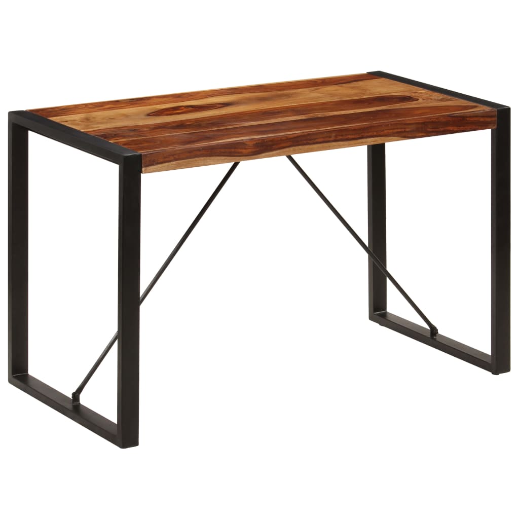 Tavolo da Pranzo 120x60x76 cm in Legno Massello di Acacia | homemem39