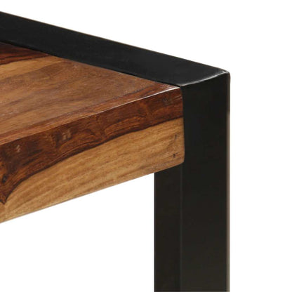 Tavolino da Salotto 120x60x40 cm in Legno Massello di Acacia
