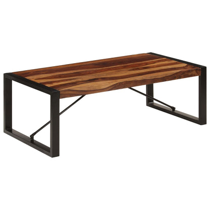 Tavolino da Salotto 120x60x40 cm in Legno Massello di Acacia | homemem39