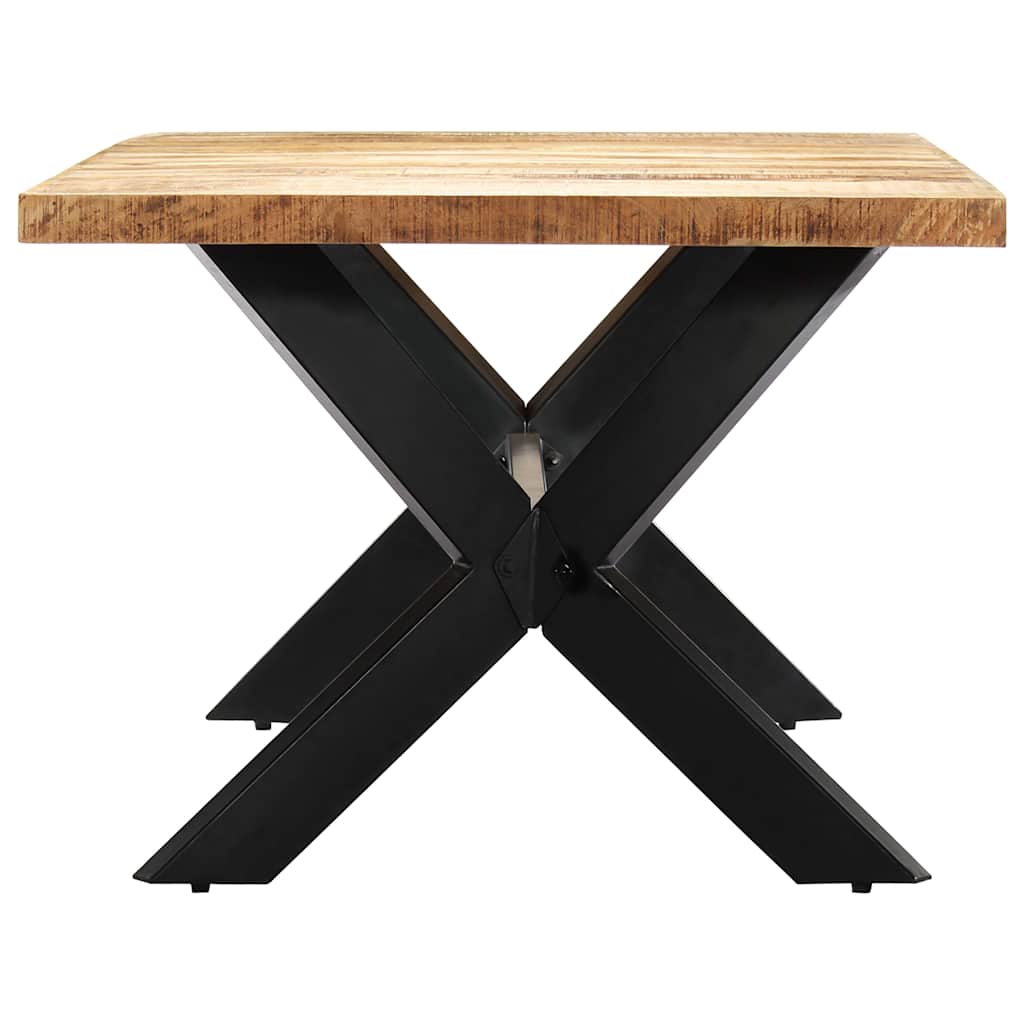 Tavolo da Pranzo 200x100x75 cm in Legno Massello di Mango