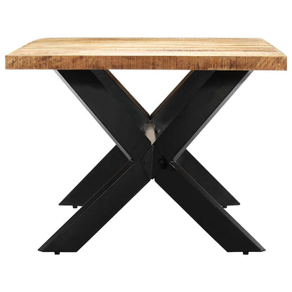 Tavolo da Pranzo 200x100x75 cm in Legno Massello di Mango