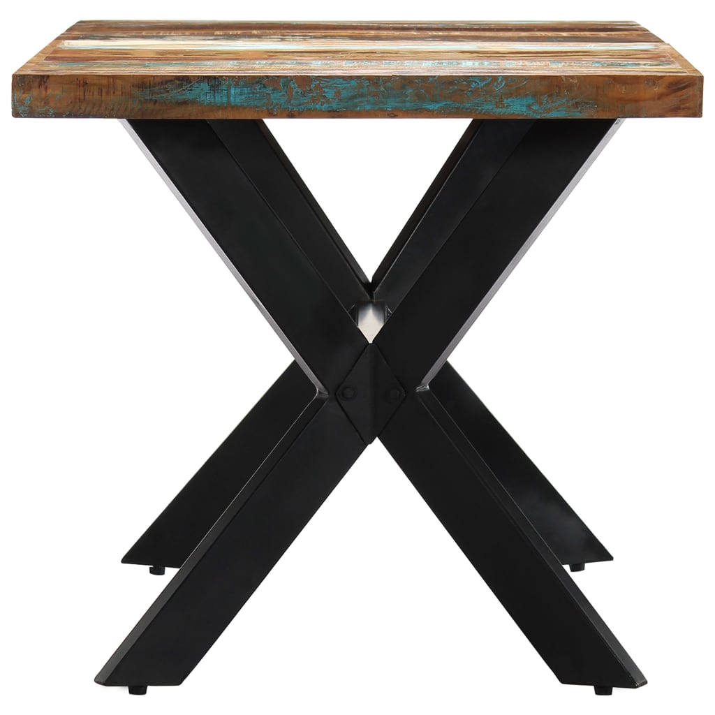 Tavolo da Pranzo 160x80x75 cm in Legno Massello di Recupero