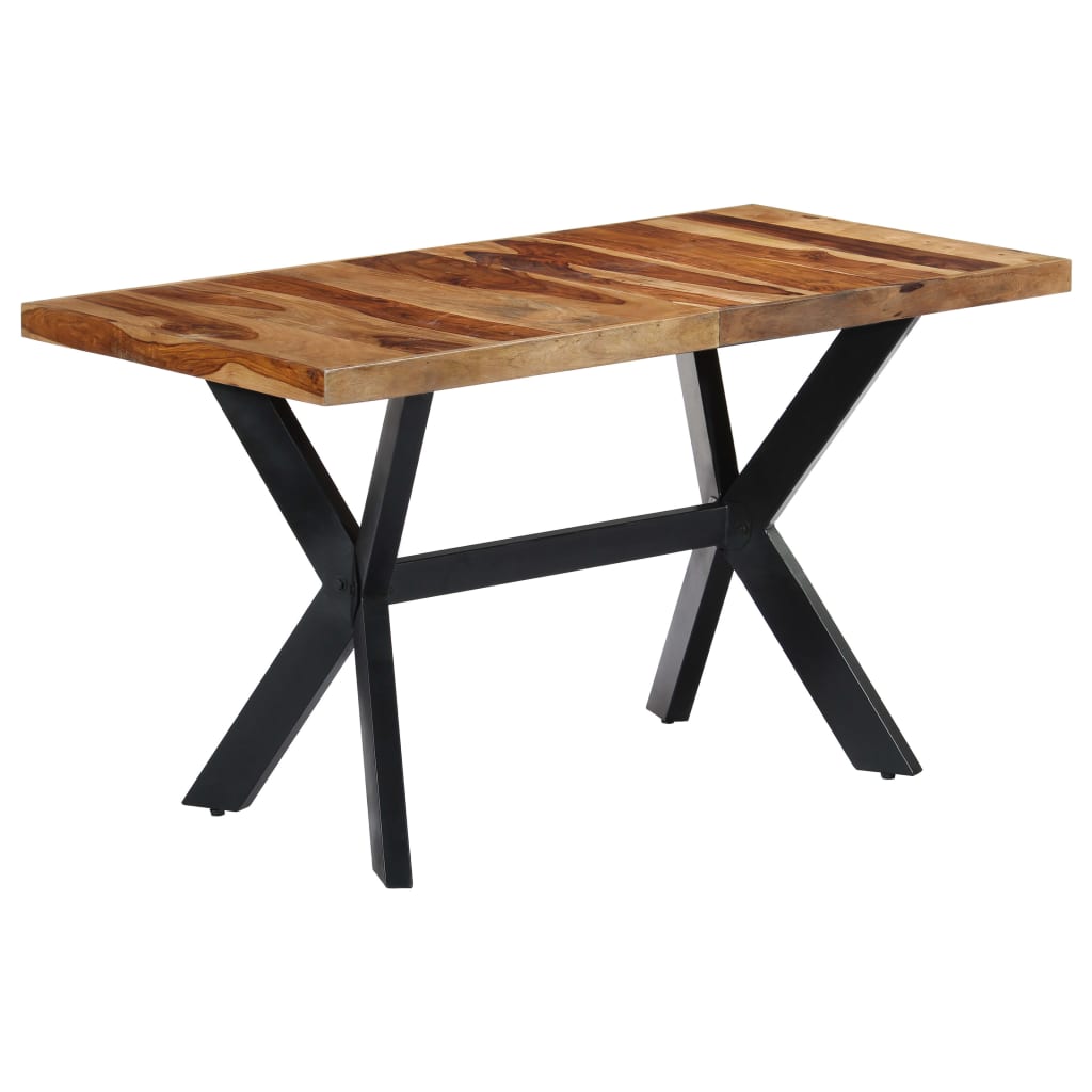 Tavolo da Pranzo 140x70x75 cm in Legno Massello di Acacia | homemem39
