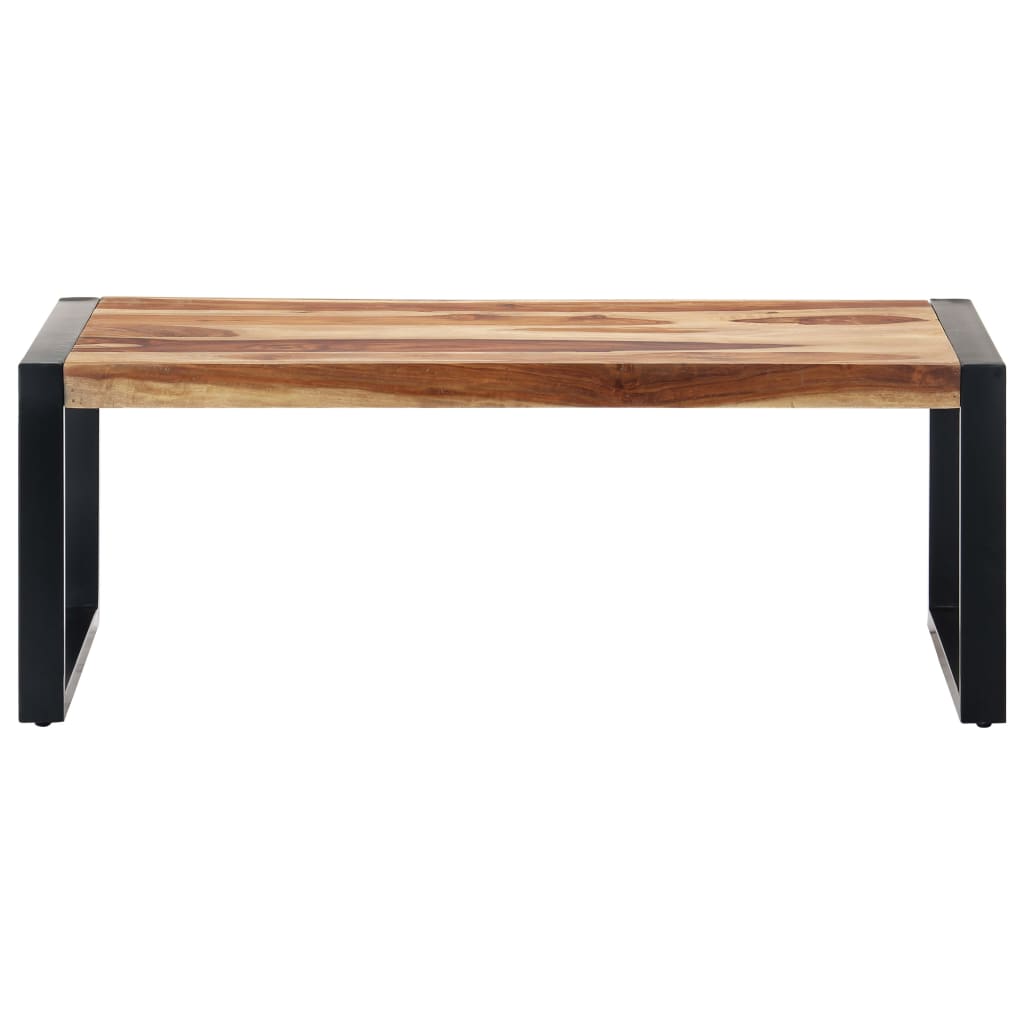 Tavolino da Salotto 110x60x40 cm in Massello di Acacia | homemem39