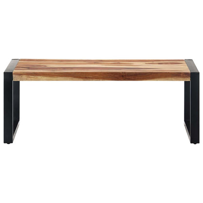 Tavolino da Salotto 110x60x40 cm in Massello di Acacia