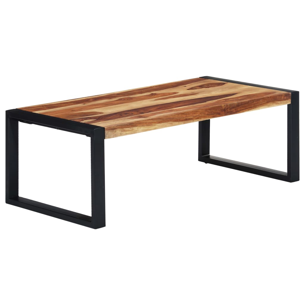Tavolino da Salotto 110x60x40 cm in Massello di Acacia | homemem39