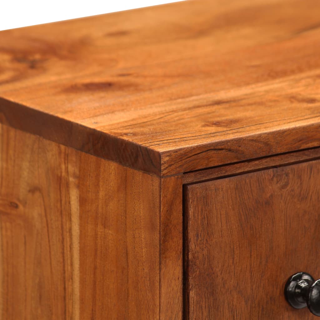 Cassettiera 60x30x75 cm in Legno Massello d'Acacia | homemem39