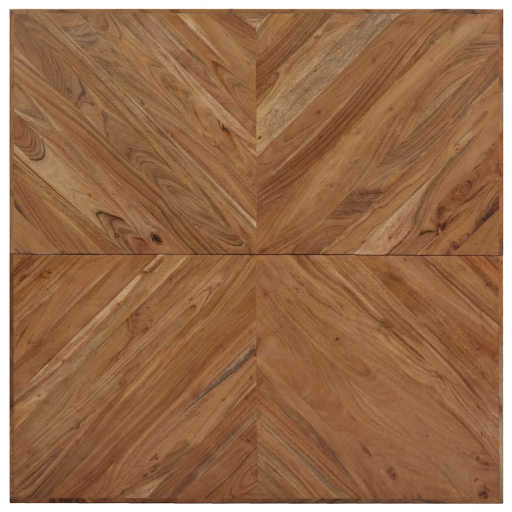 Tavolino da Salotto 110x110x36 cm Legno Massello di Acacia | homemem39