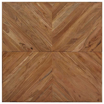 Tavolino da Salotto 110x110x36 cm Legno Massello di Acacia | homemem39