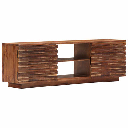 Mobile Porta TV 120x30x40 cm in Legno Massello di Acacia