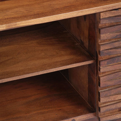 Mobile Porta TV 120x30x40 cm in Legno Massello di Acacia | homemem39