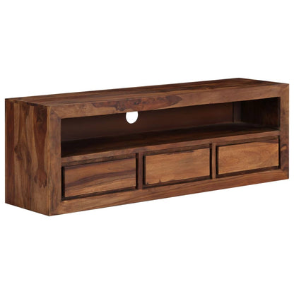 Mobile Porta TV 120x30x40 cm in Legno Massello di Acacia - homemem39