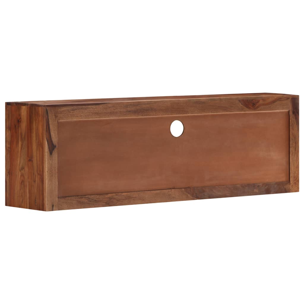Mobile Porta TV 120x30x40 cm in Legno Massello di Acacia - homemem39