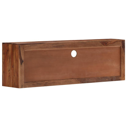 Mobile Porta TV 120x30x40 cm in Legno Massello di Acacia - homemem39