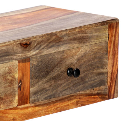 Tavolo Consolle da Parete 100x25x20 cm in Massello di Acacia | homemem39