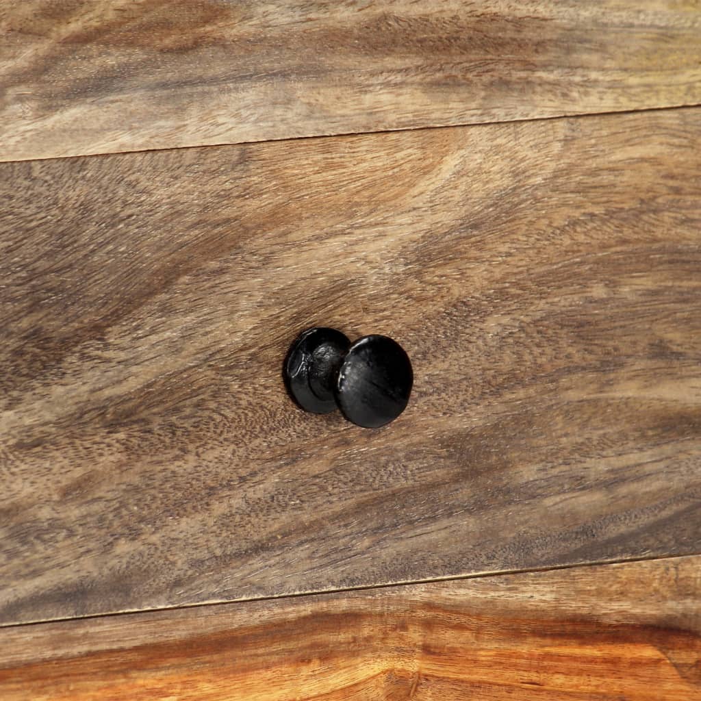 Tavolo Consolle da Parete 100x25x20 cm in Massello di Acacia | homemem39