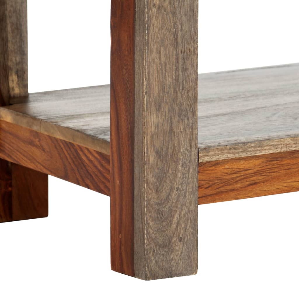 Tavolo Consolle con 3 Cassetti 120x30x75 cm Legno di Acacia | homemem39