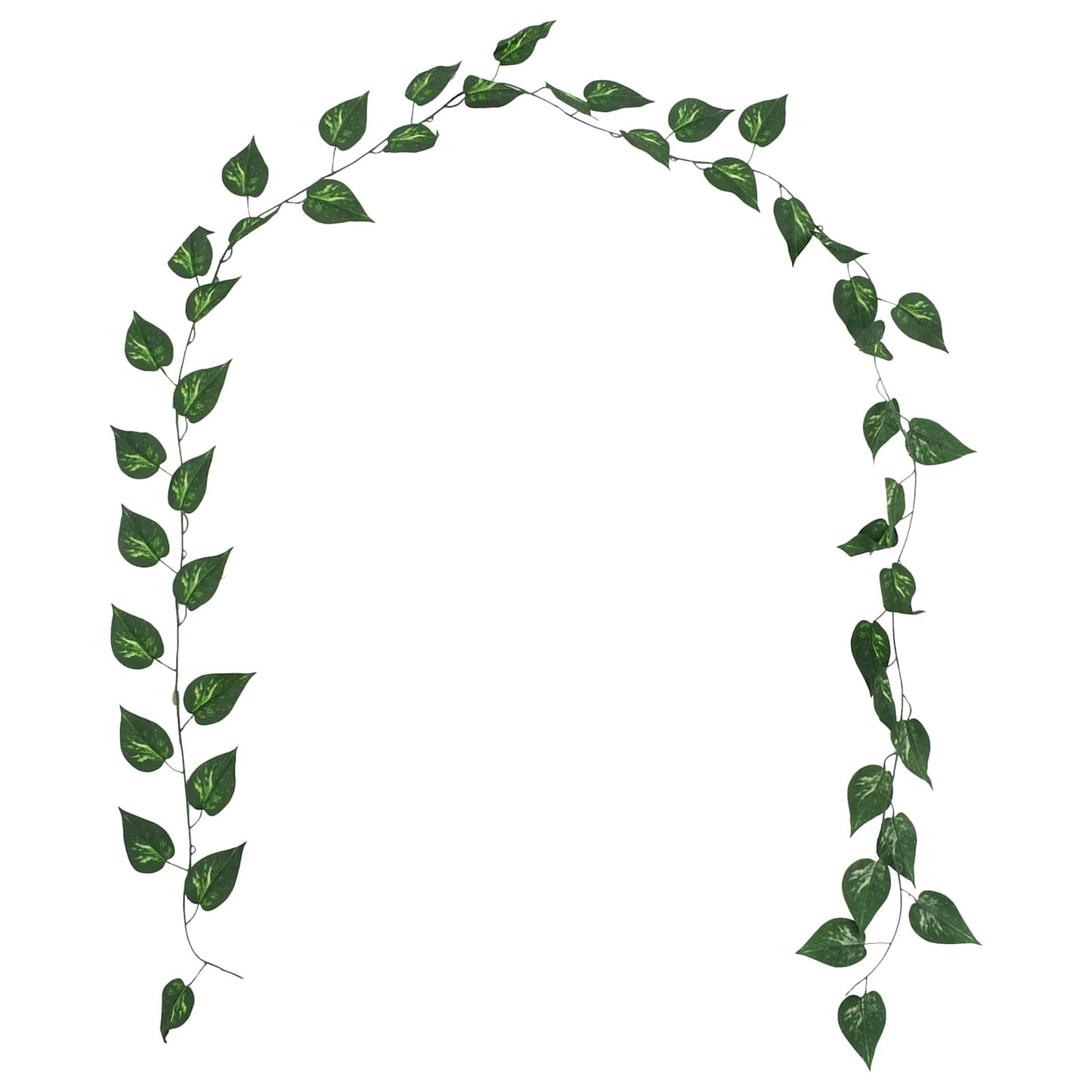 Pothos Artificiali 5 pcs Verde 300 cm Plastica
