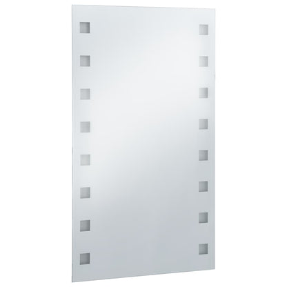 Specchio da Parete a LED per Bagno 60x100 cm - homemem39