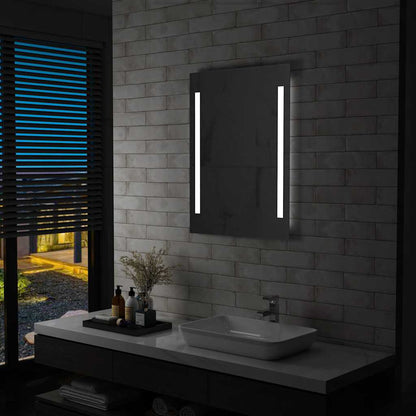 Specchio da Parete a LED per Bagno 60x80 cm - homemem39