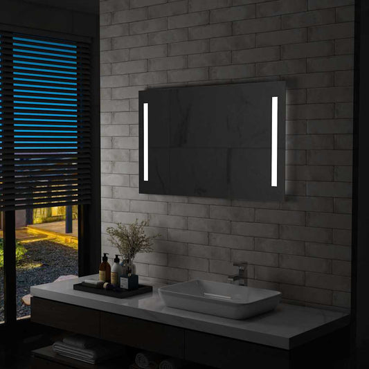 Specchio da Parete a LED per Bagno 100x60 cm