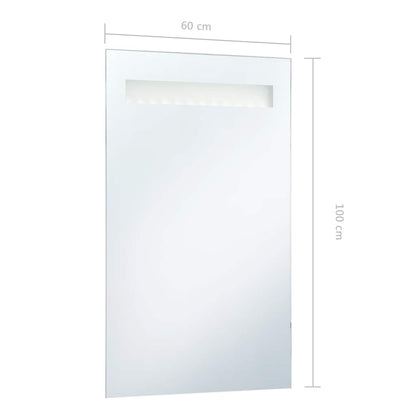 Specchio da Parete a LED per Bagno 60x100 cm - homemem39