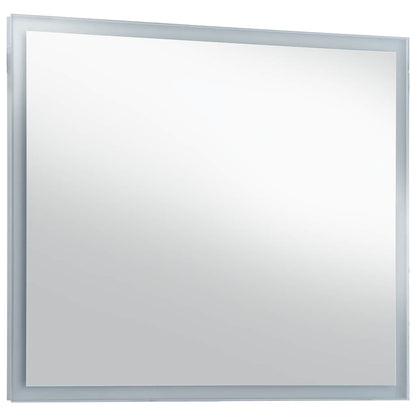 Specchio da Parete a LED per Bagno 80x60 cm - homemem39