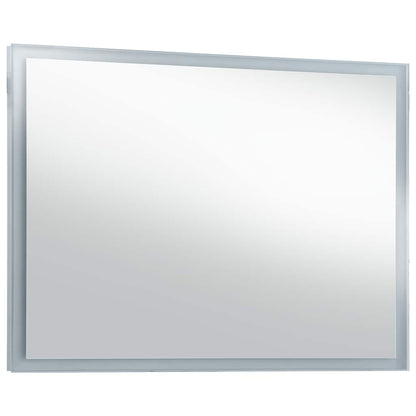 Specchio da Parete a LED per Bagno 100x60 cm - homemem39