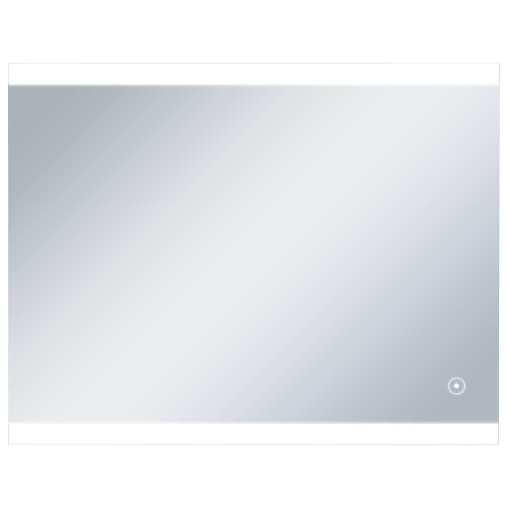 Specchio LED da Bagno con Sensore Tattile 80x60 cm - homemem39