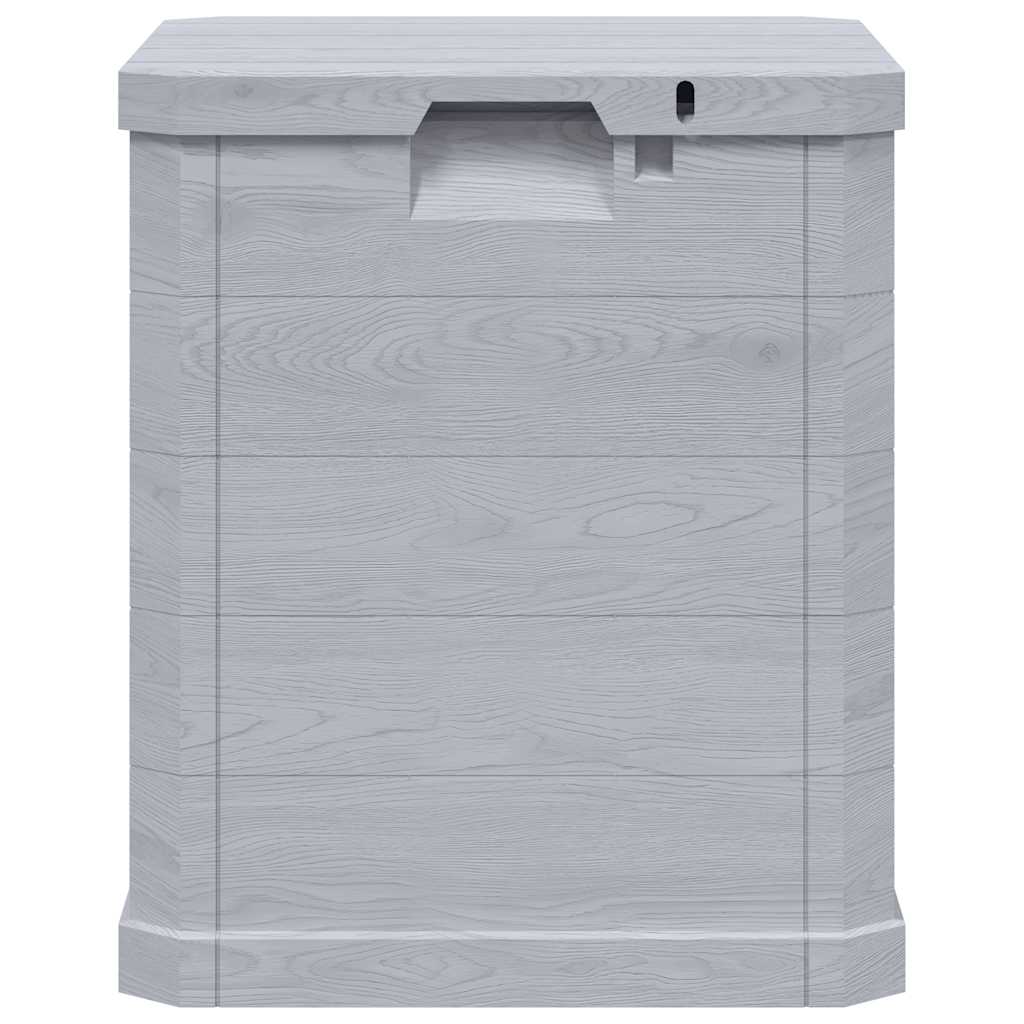 Baule da Giardino 90 L Grigio Chiaro