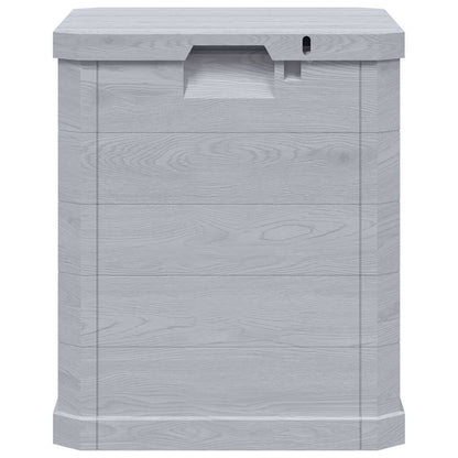 Baule da Giardino 90 L Grigio Chiaro