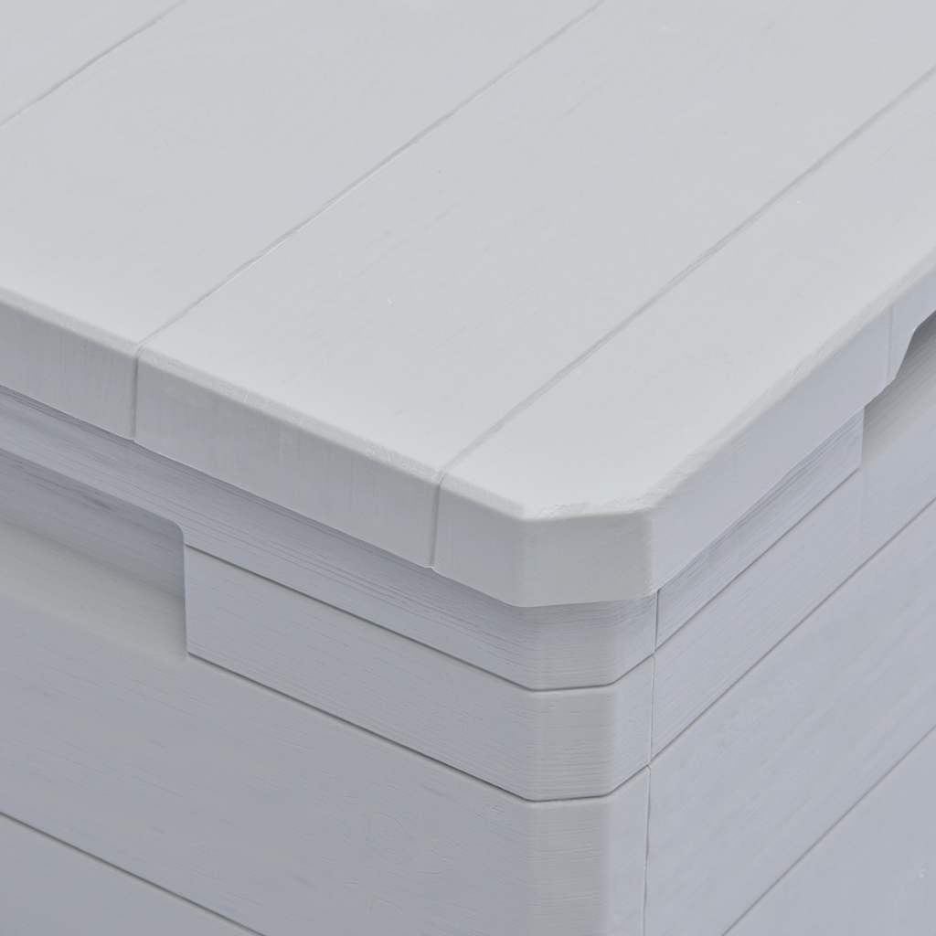 Baule da Giardino 90 L Grigio Chiaro