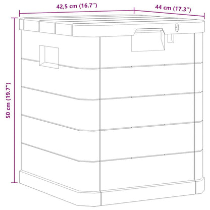 Baule da Giardino 90 L Antracite - homemem39