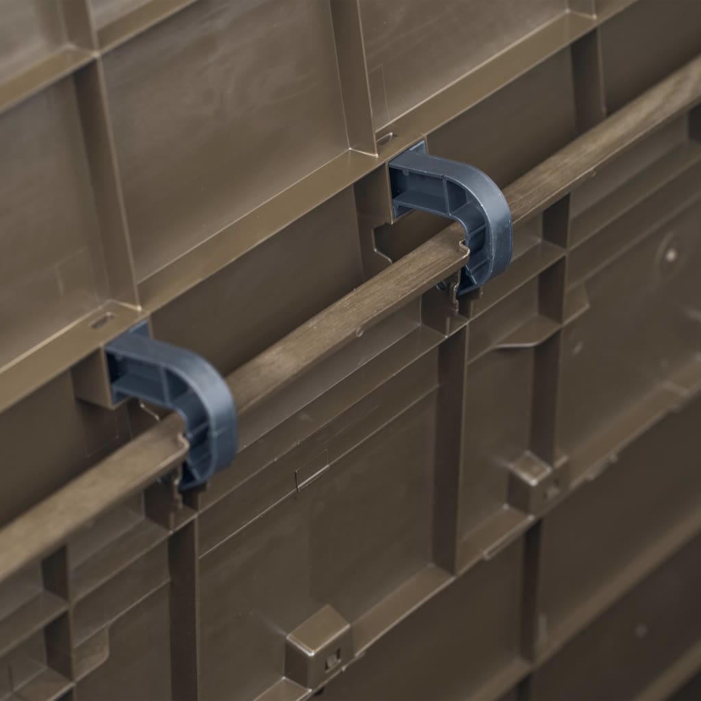 Baule da Giardino 280 L Marrone - homemem39