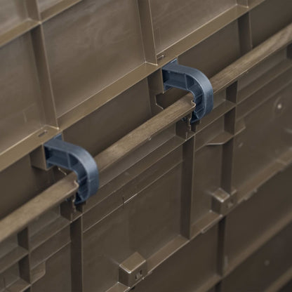 Baule da Giardino 280 L Marrone - homemem39