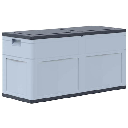 Baule da Giardino 320 L Grigio Nero