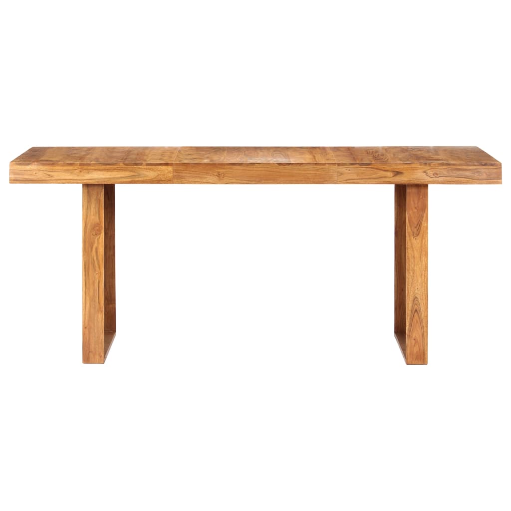 Tavolo da Pranzo 180x90x75 cm in Legno Massello di Acacia | homemem39