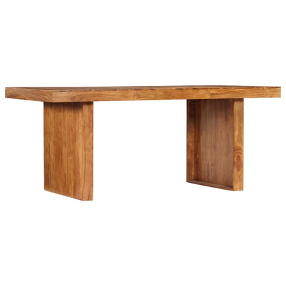 Tavolo da Pranzo 180x90x75 cm in Legno Massello di Acacia | homemem39